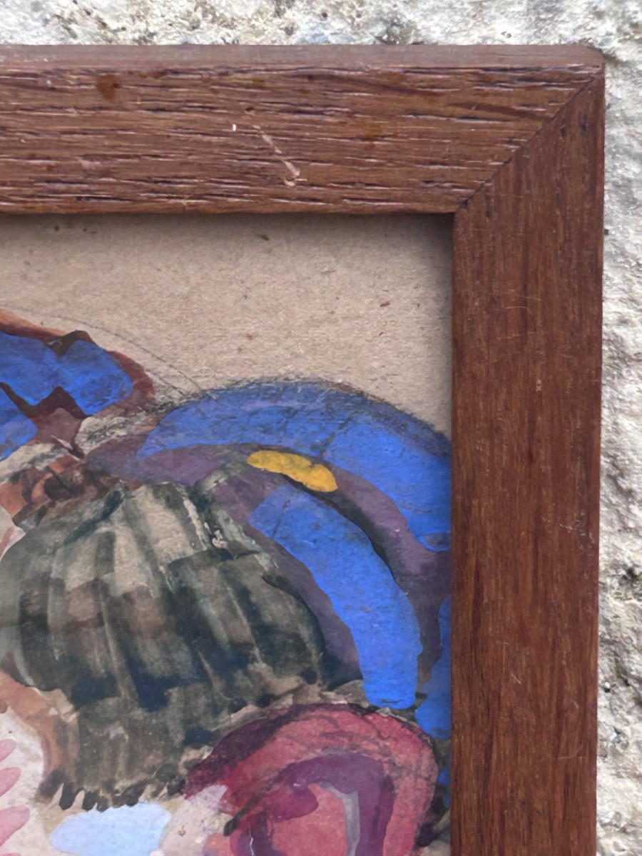 Nico Klopp, portrait à l’aquarelle artiste luxembourgeois -photo-1