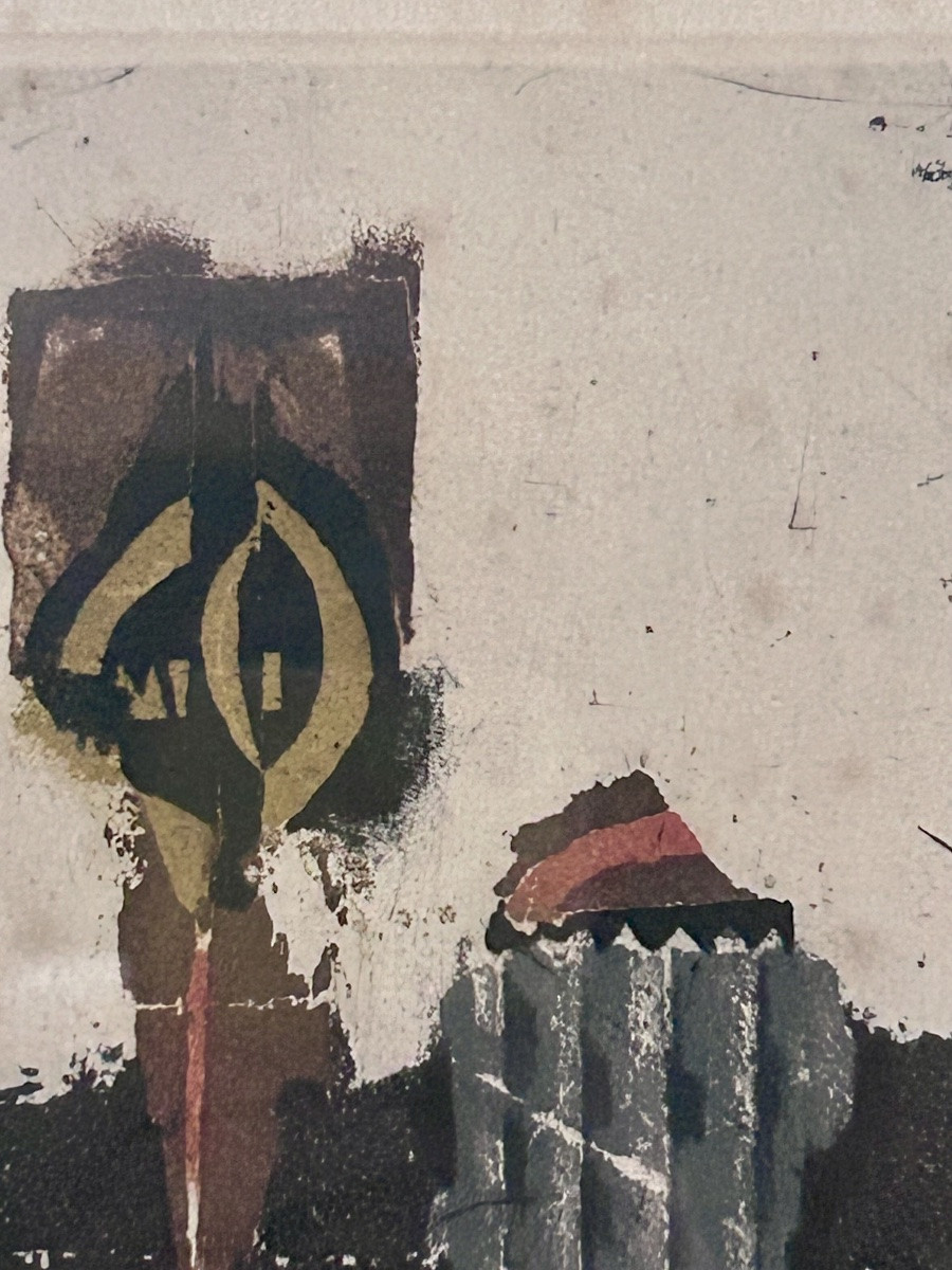 Johny Friedlaender, Abstract Colored Engraving -photo-4