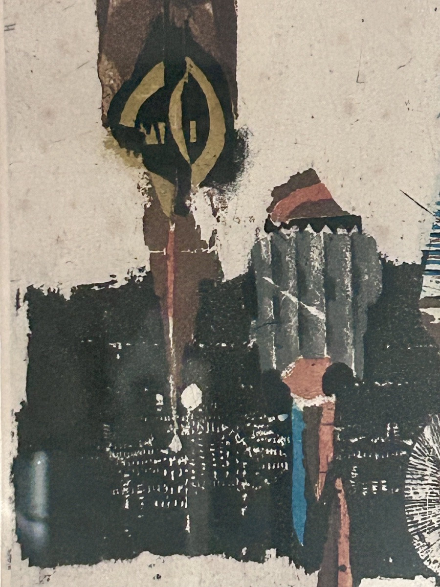 Johny Friedlaender, Abstract Colored Engraving -photo-6