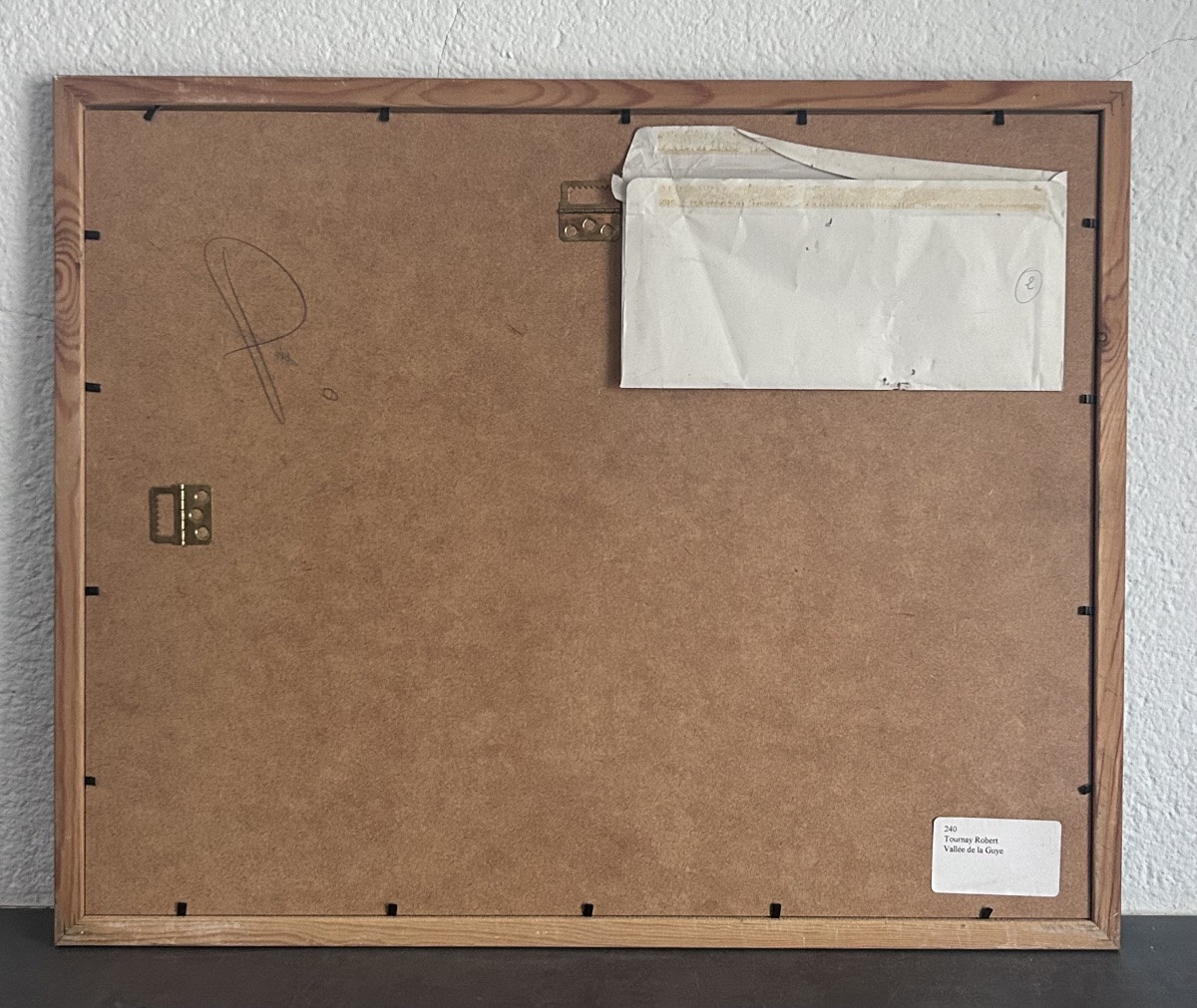 R. Tournay, aquarelle « Vallée de la Guye »-photo-6