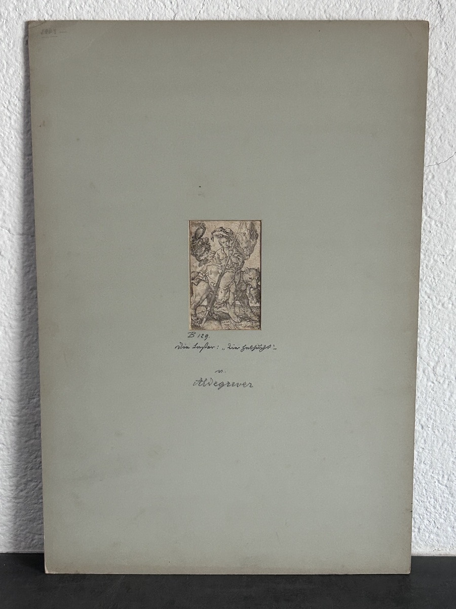 Heinrich Aldegrever, gravure « l’Avarice » 1552-photo-2