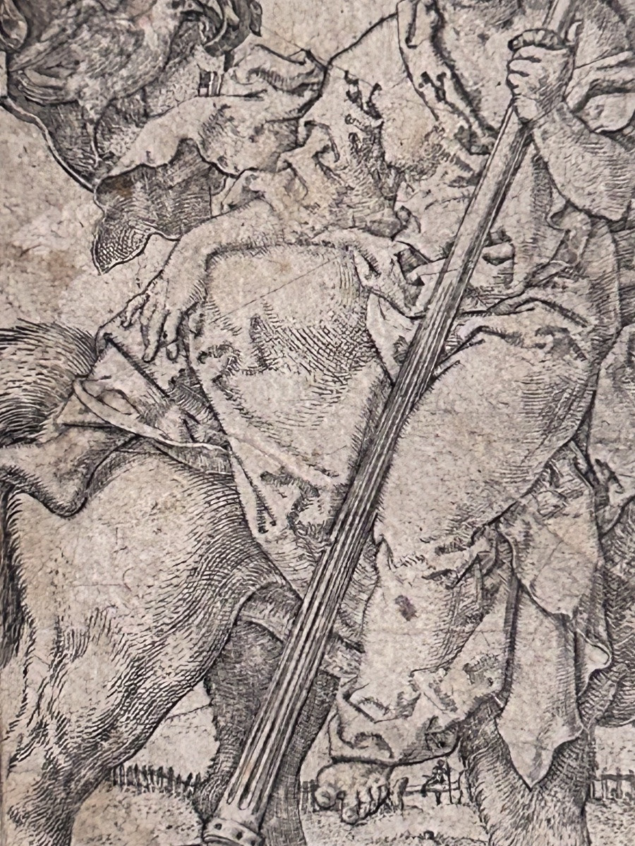 Heinrich Aldegrever, gravure « l’Avarice » 1552-photo-3