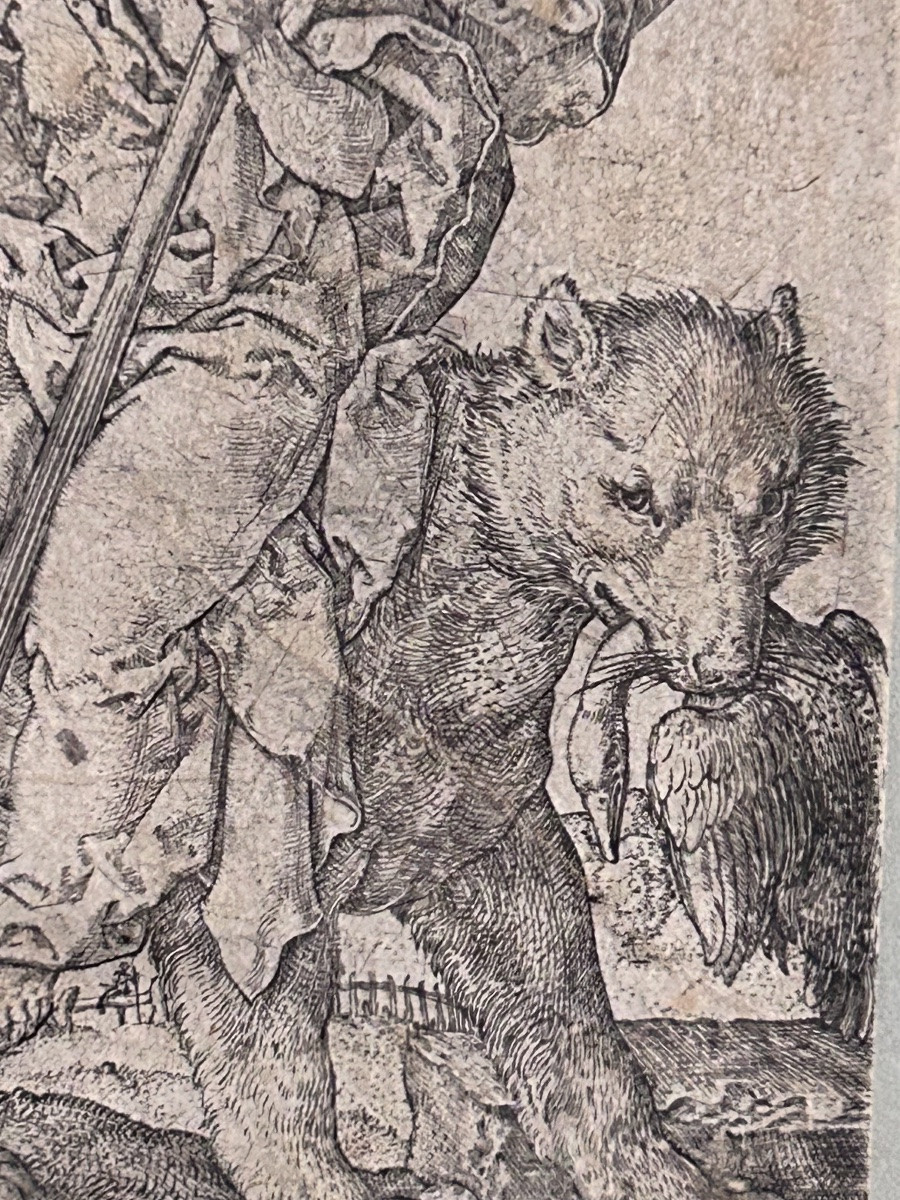 Heinrich Aldegrever, gravure « l’Avarice » 1552-photo-4