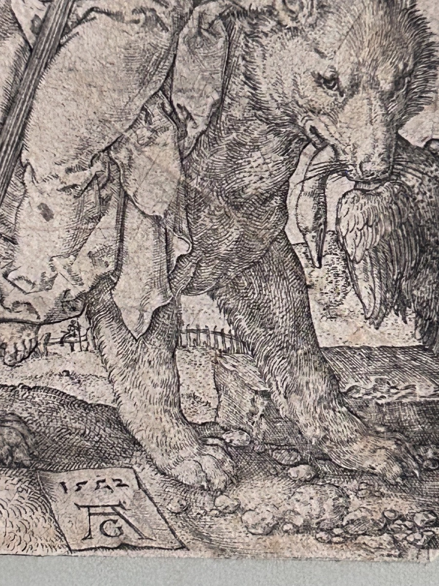 Heinrich Aldegrever, gravure « l’Avarice » 1552-photo-5
