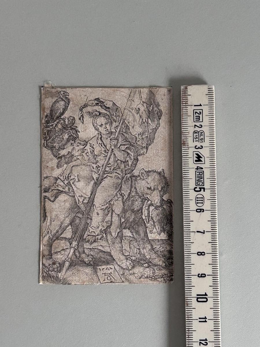 Heinrich Aldegrever, gravure « l’Avarice » 1552-photo-8