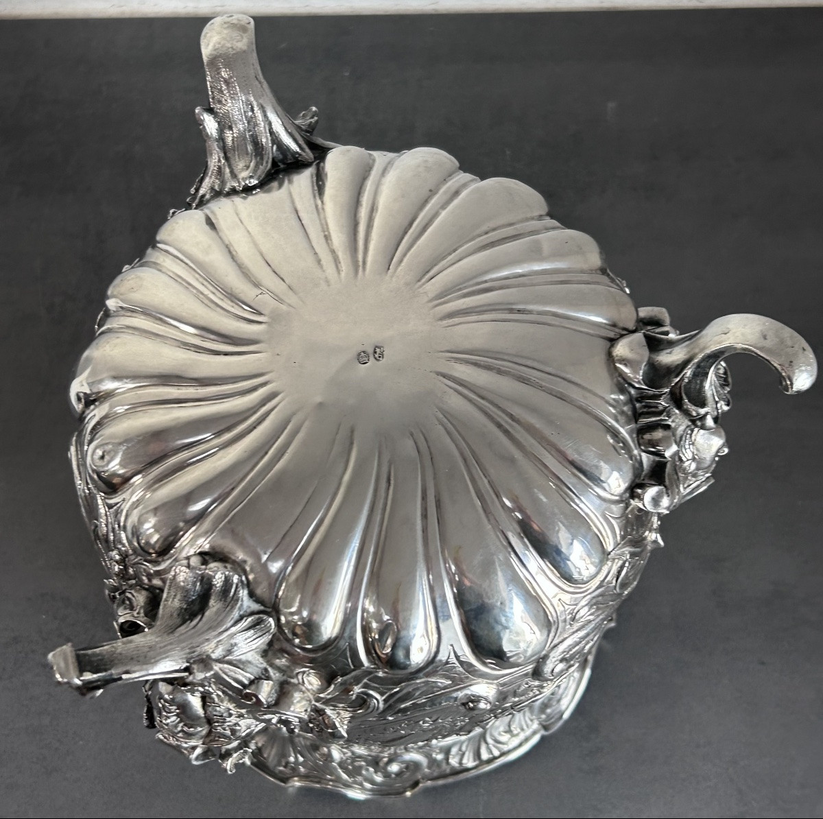 Finely Decorated Solid Silver Champagne Bucket -photo-7