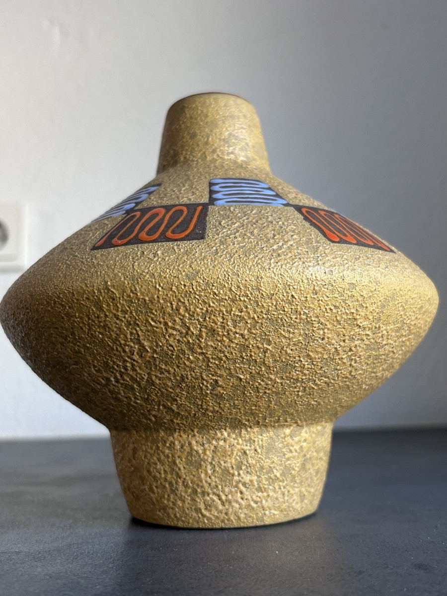 Gmundner Austria, Glazed Ceramic Vase -photo-2
