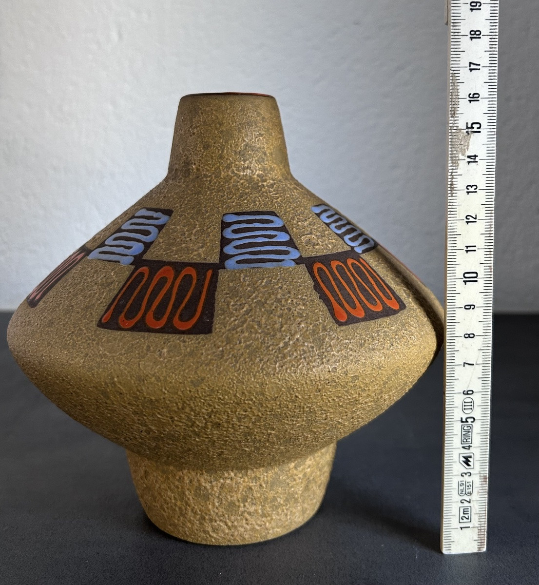 Gmundner Austria, Glazed Ceramic Vase -photo-3