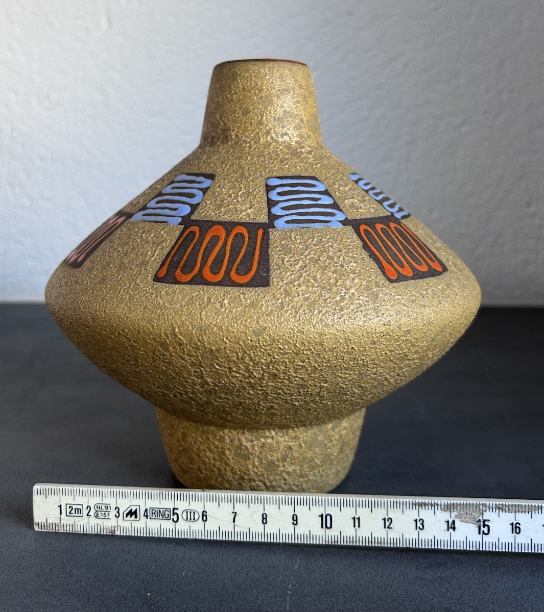 Gmundner Austria, Glazed Ceramic Vase -photo-4