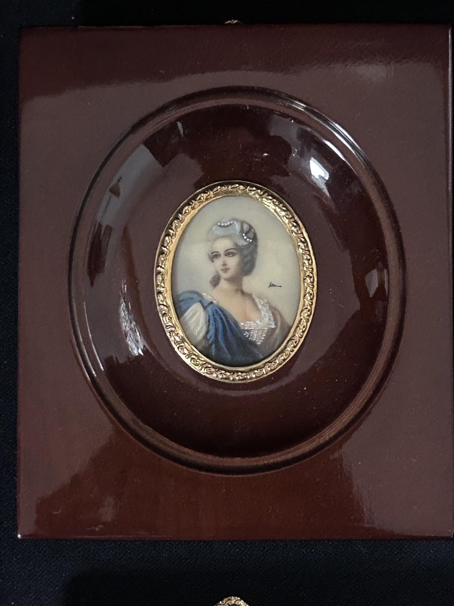 Lot de 10 miniatures peintes à la main-photo-3