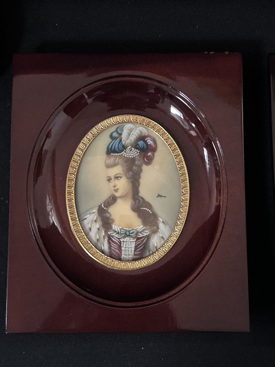 Lot de 10 miniatures peintes à la main-photo-3