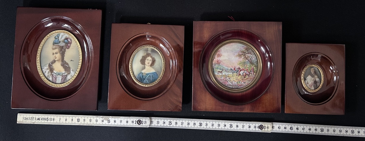 Lot de 10 miniatures peintes à la main-photo-5