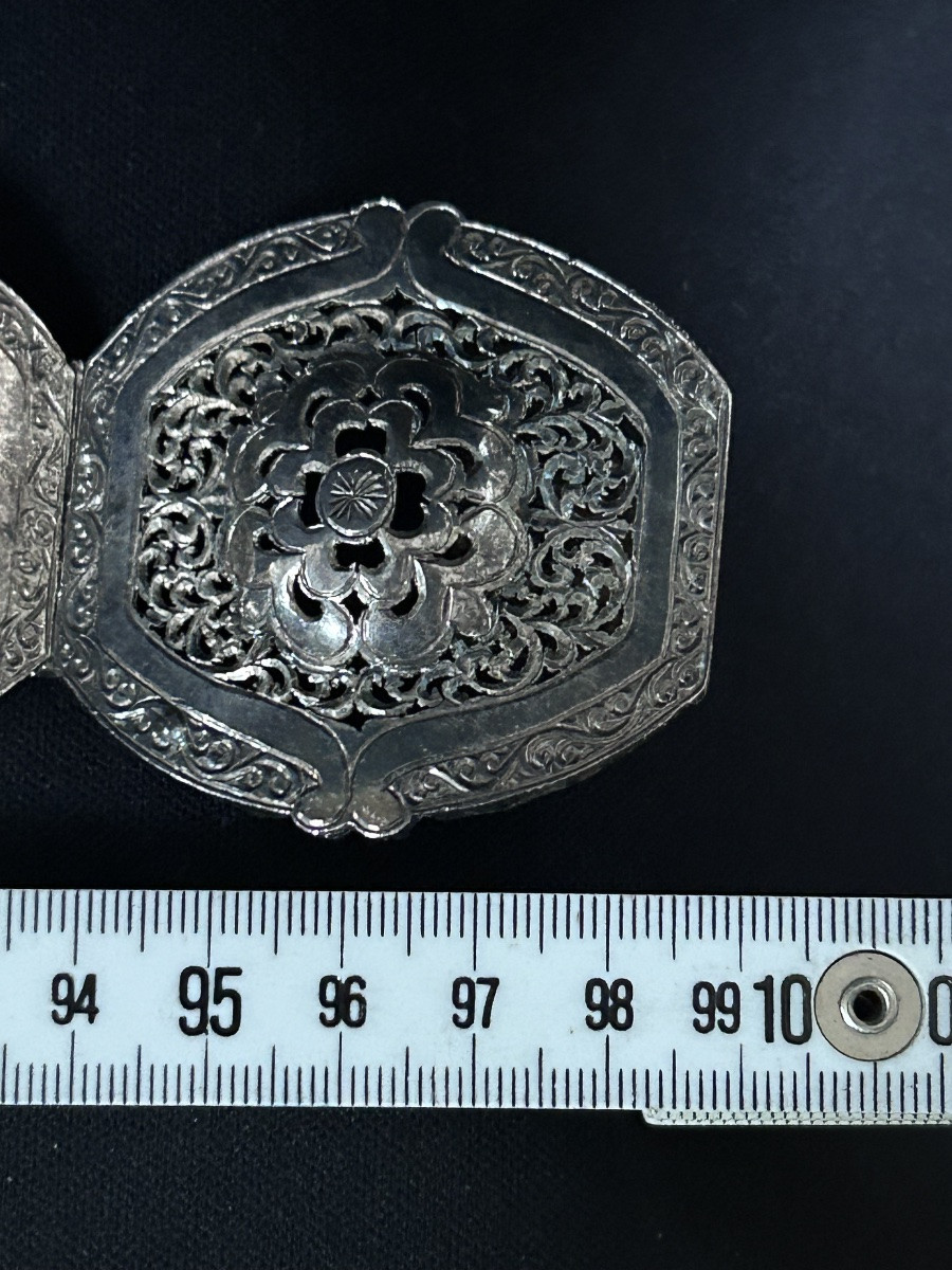 Ceinture marocaine en argent massif-photo-8