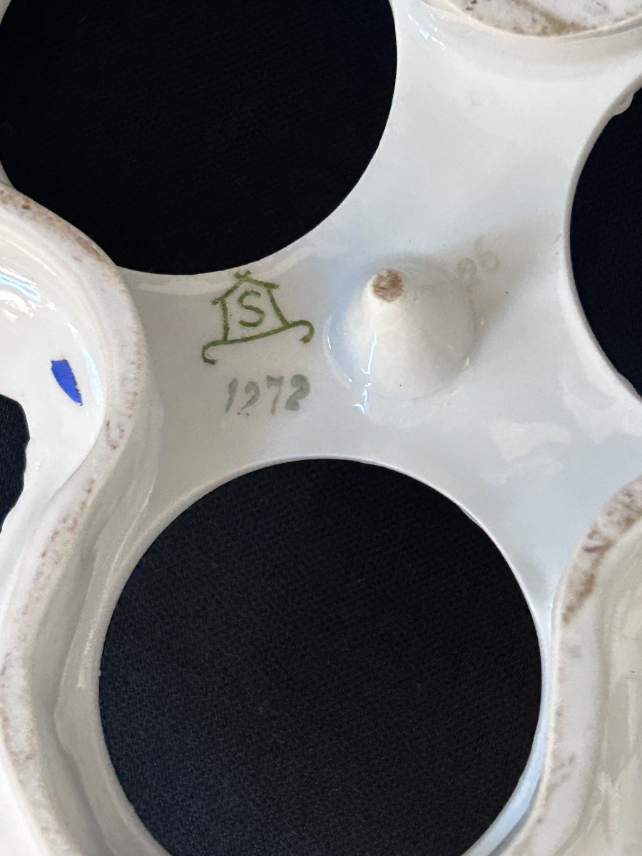 Huttensteinach, Art Deco Porcelain Condiment Dish -photo-5