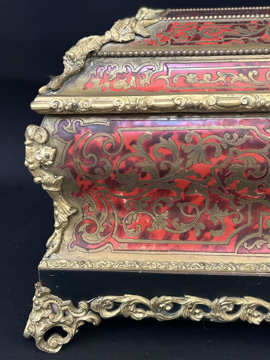 Ball-shaped Box Signed Diehl Paris, Napoleon III -photo-3