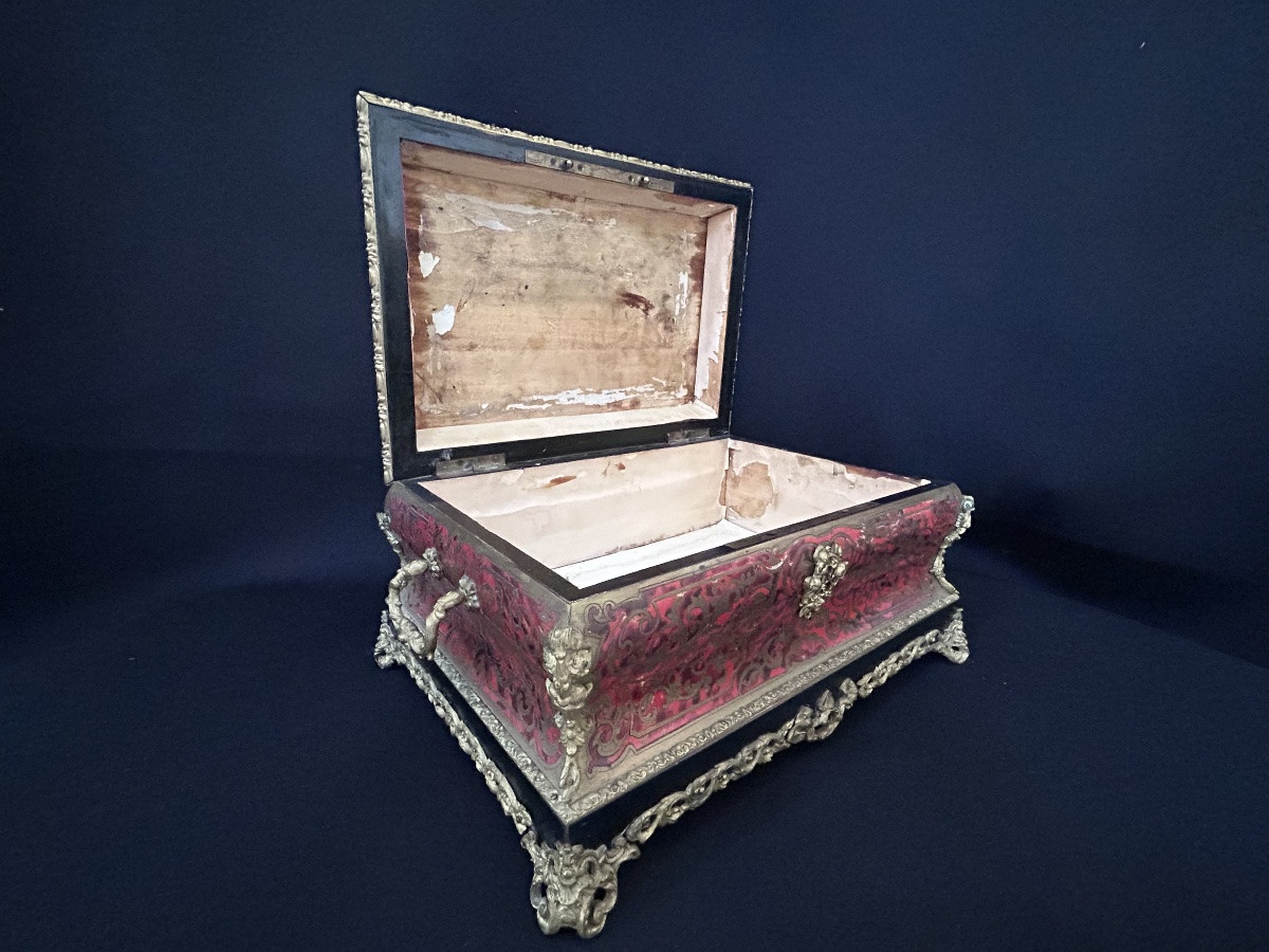 Ball-shaped Box Signed Diehl Paris, Napoleon III -photo-5