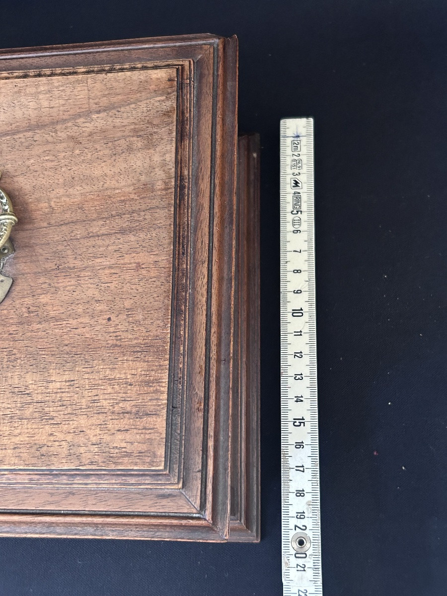 Walnut Jewelry Box, Late 19th Century-photo-6