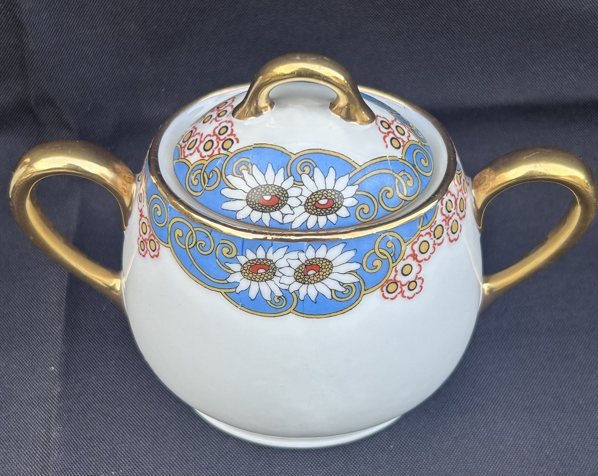 Head To Head In Art Deco Limoges Porcelain-photo-4
