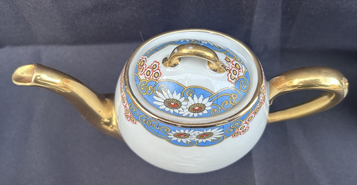 Head To Head In Art Deco Limoges Porcelain-photo-2