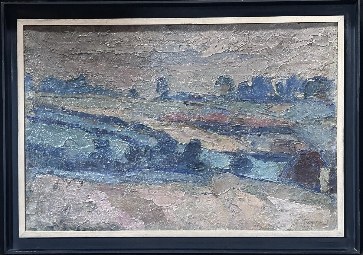 Jacquemyns, Belgian Abstract Landscape