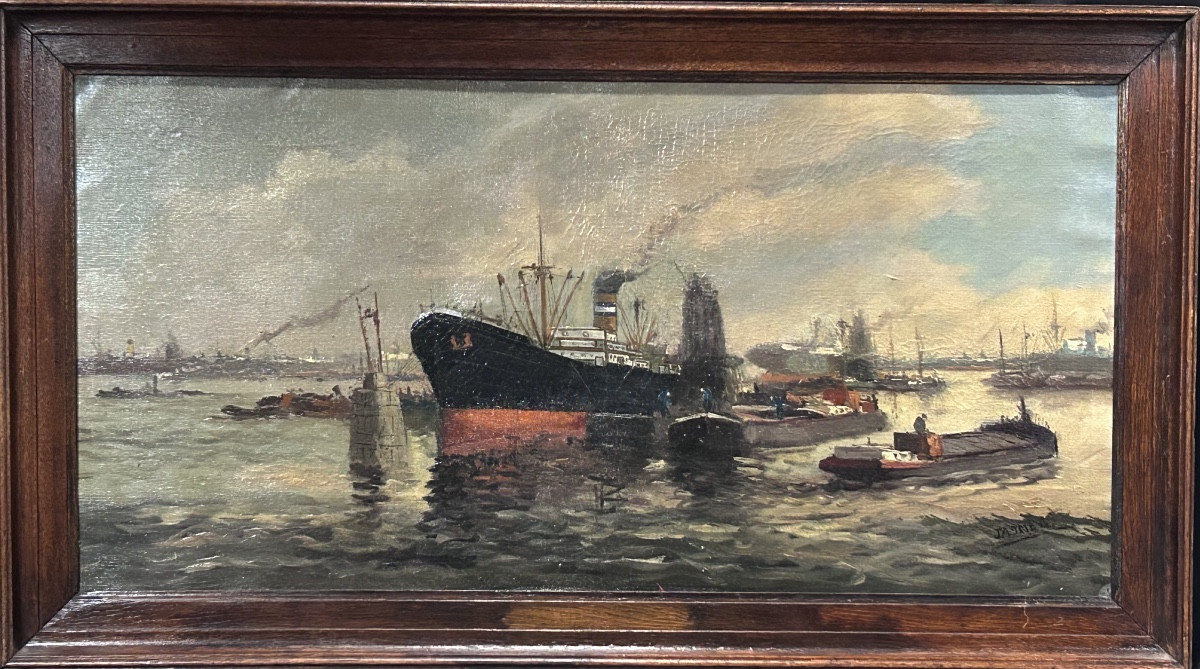 Jasmeg, Oil On Canvas