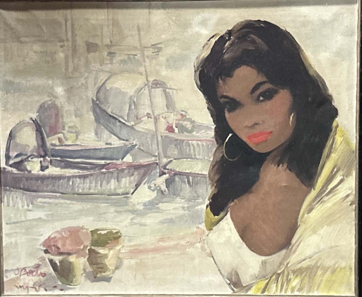 Willem Jilts Pol, Portrait Of A Woman Oil On Canvas-photo-3