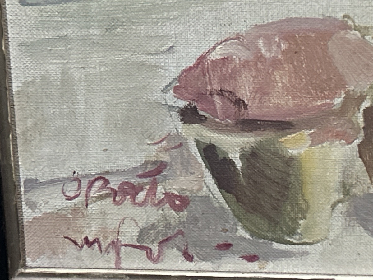 Willem Jilts Pol, Portrait Of A Woman Oil On Canvas-photo-4