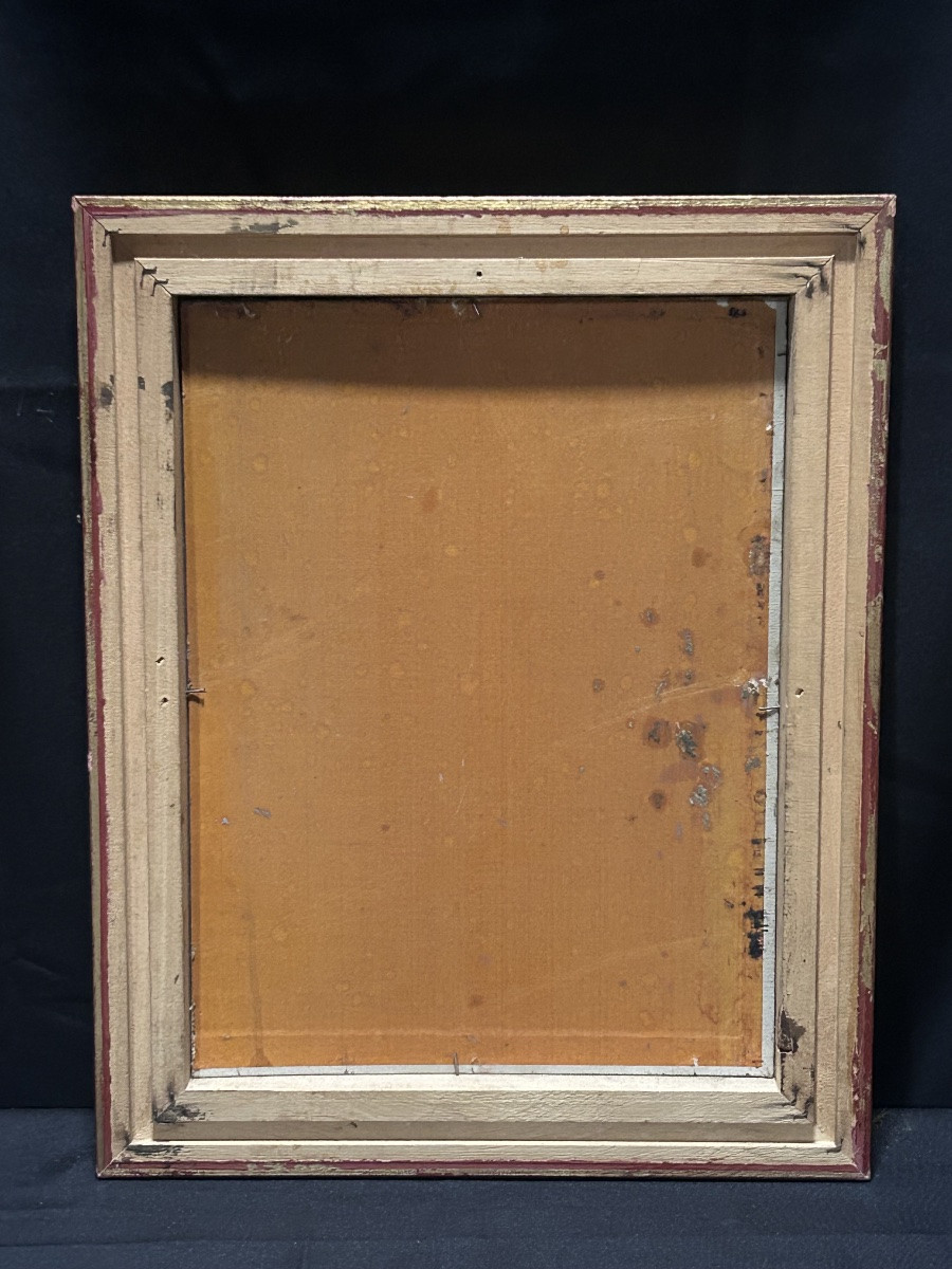 Marine Oil On Panel Signature To Be Identified-photo-8