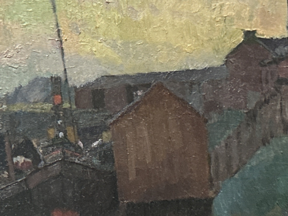 Wytterschaut, Oil On Canvas River Landscape-photo-5