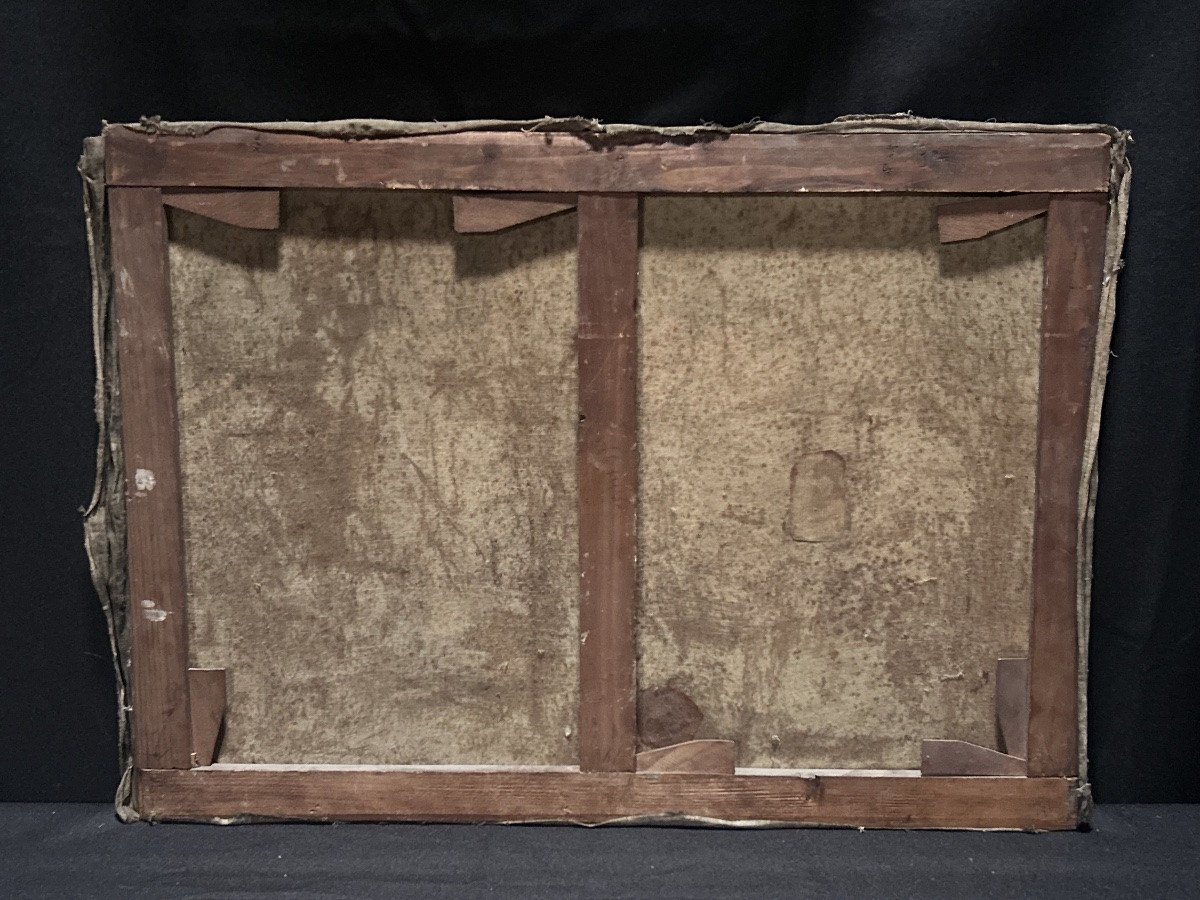 Wytterschaut, Oil On Canvas River Landscape-photo-8