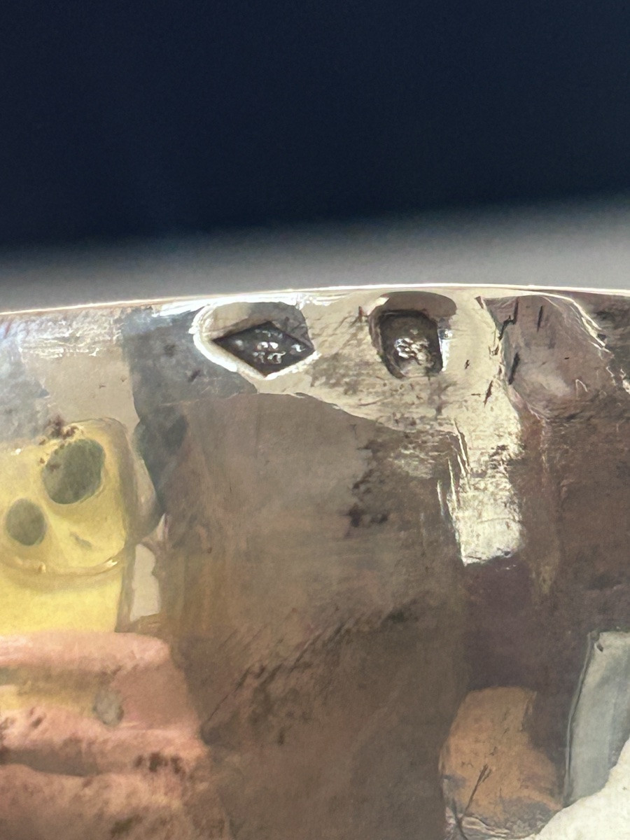 Tastevin en argent massif avec pièce de la confédération helvétique -photo-6