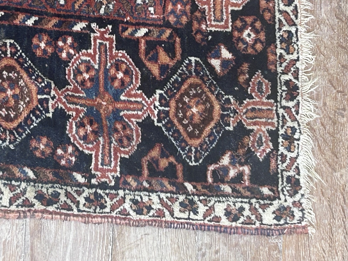 Ancien tapis de collection XXe siècle -photo-2