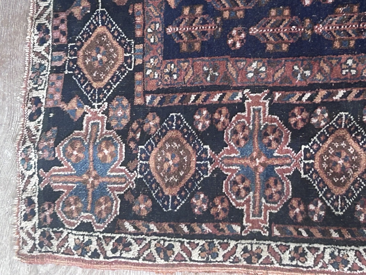 Ancien tapis de collection XXe siècle -photo-4
