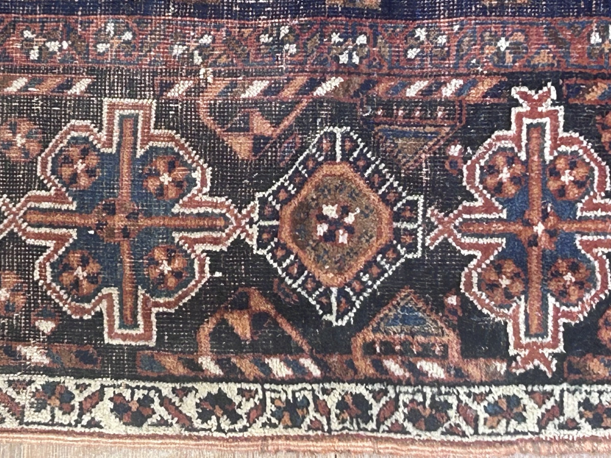 Ancien tapis de collection XXe siècle -photo-1