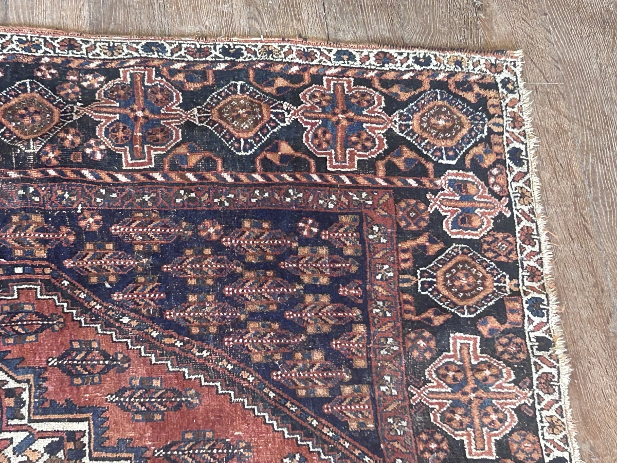 Ancien tapis de collection XXe siècle -photo-3