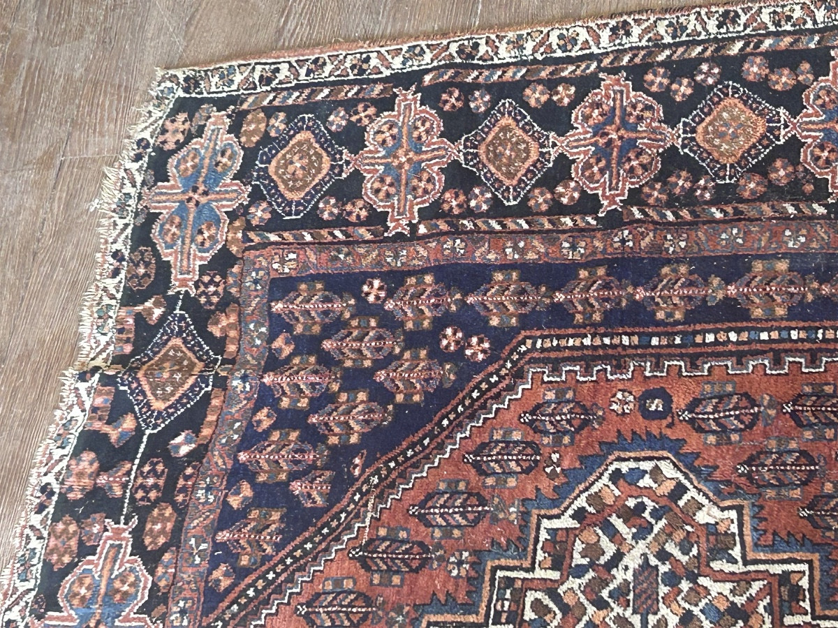 Ancien tapis de collection XXe siècle -photo-5