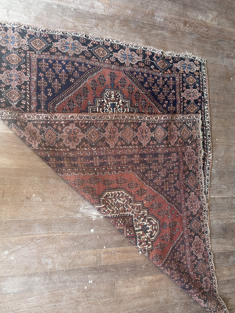 Ancien tapis de collection XXe siècle -photo-6