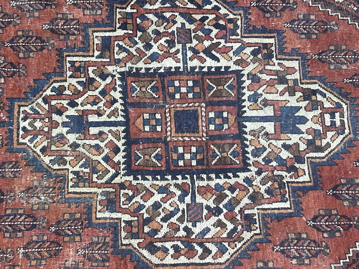 Ancien tapis de collection XXe siècle -photo-8