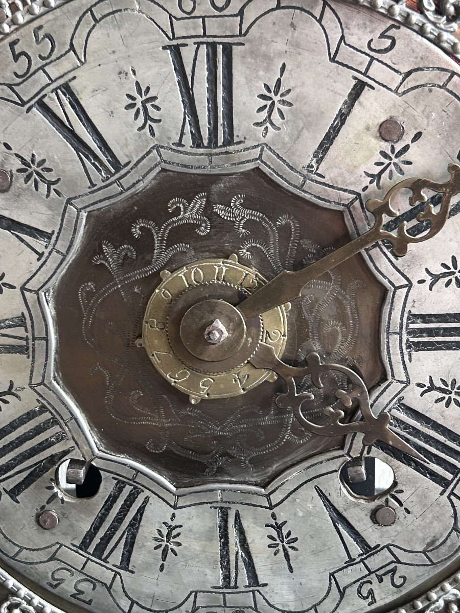 Mouvement d’horloge de parquet (comtoise à 3 cloches)-photo-3