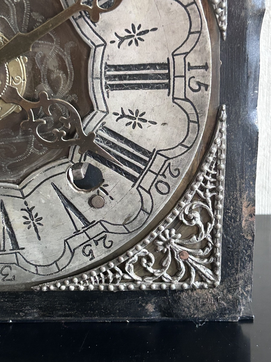 Mouvement d’horloge de parquet (comtoise à 3 cloches)-photo-4