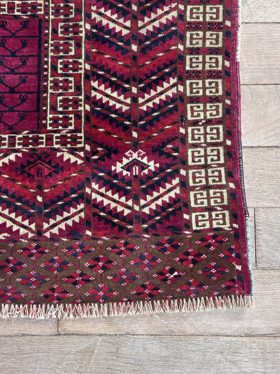 Ancien tapis de collection en laine -photo-8