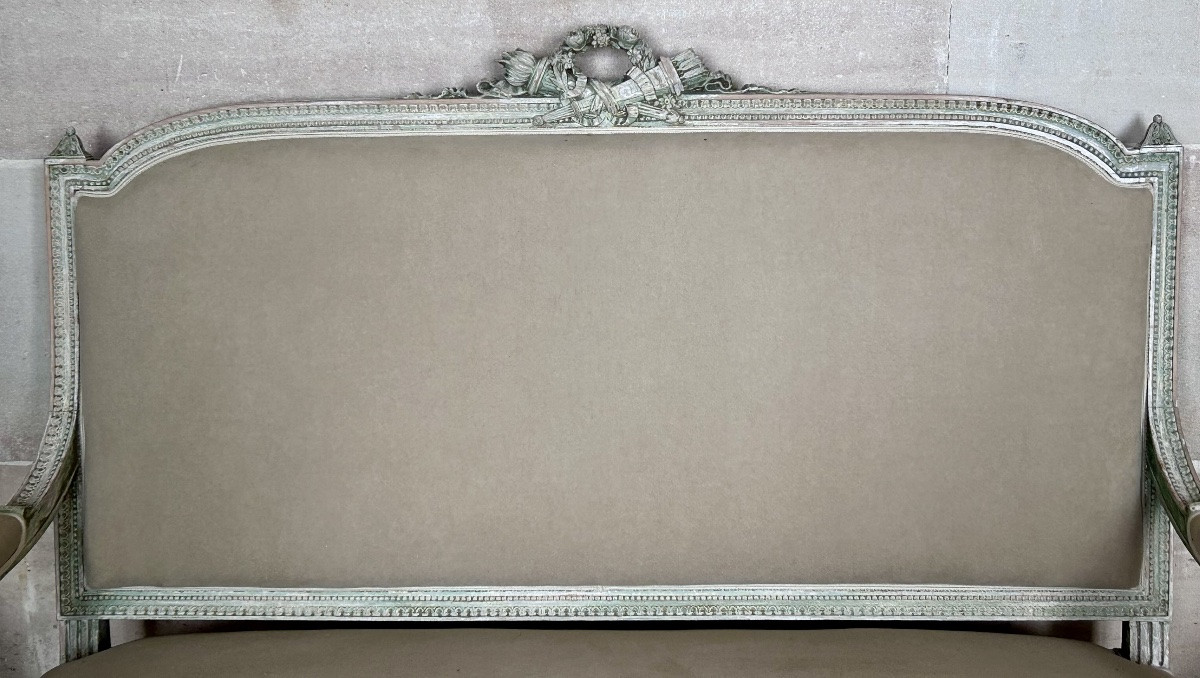 Salon 5 pièces Louis XVI fin XIXe siècle -photo-7