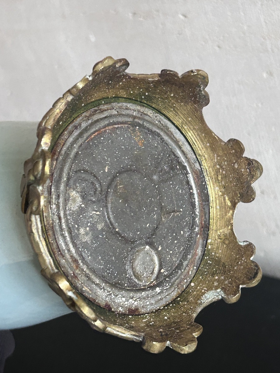 Lampe à pétrole en porcelaine montée sur bronze XIXe siècle -photo-5