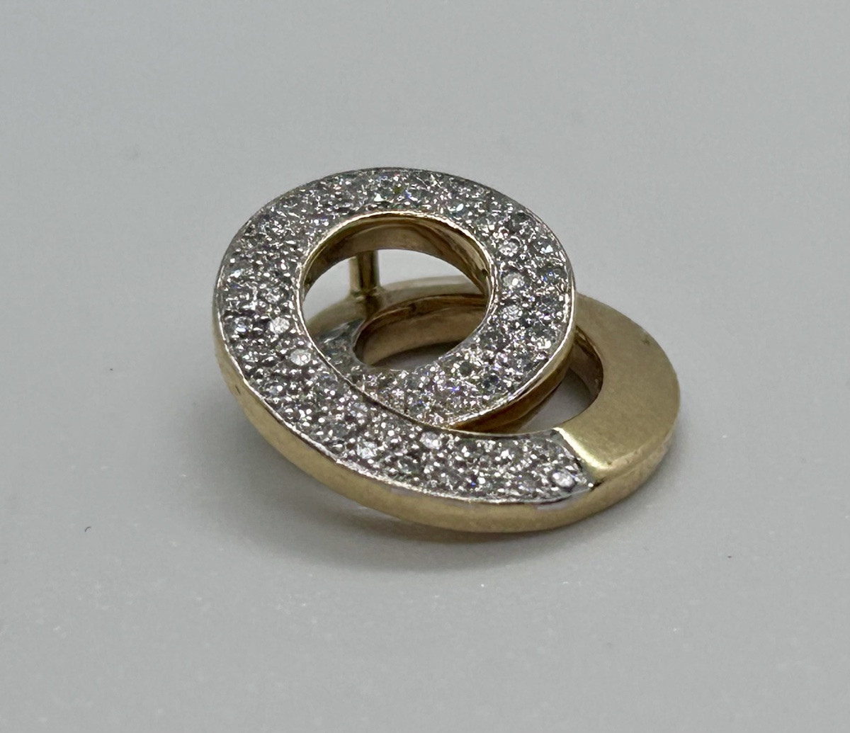 Pendant In 18-carat Gold And Diamonds-photo-3