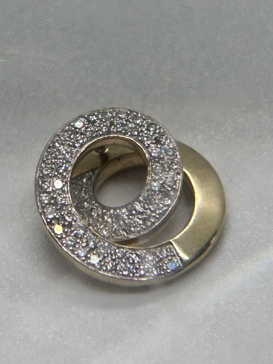 Pendant In 18-carat Gold And Diamonds-photo-6