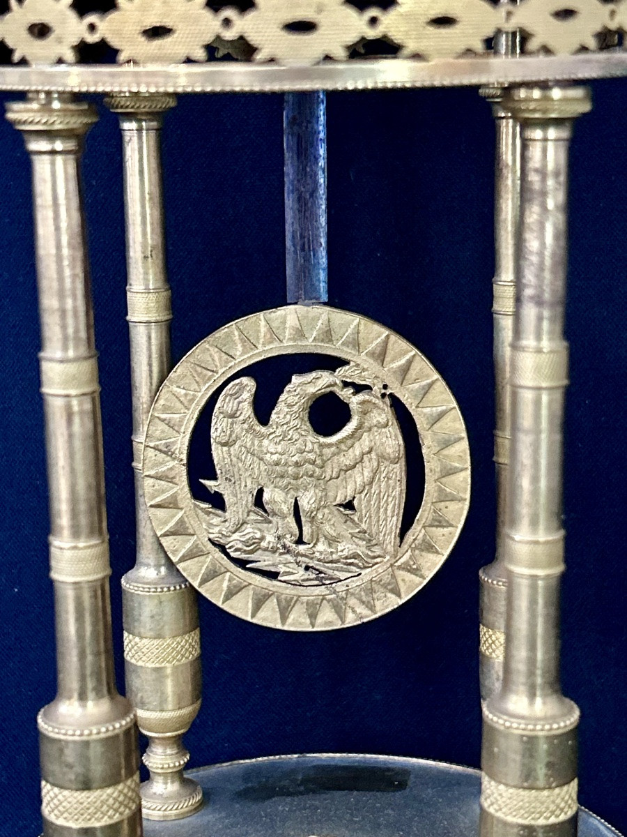 Leroy Paris, pendule squelette directoire -photo-1