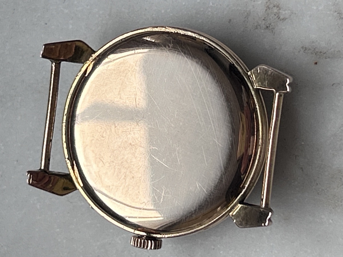 Montre art déco Movado triple calendrier en or 18 carats -photo-2