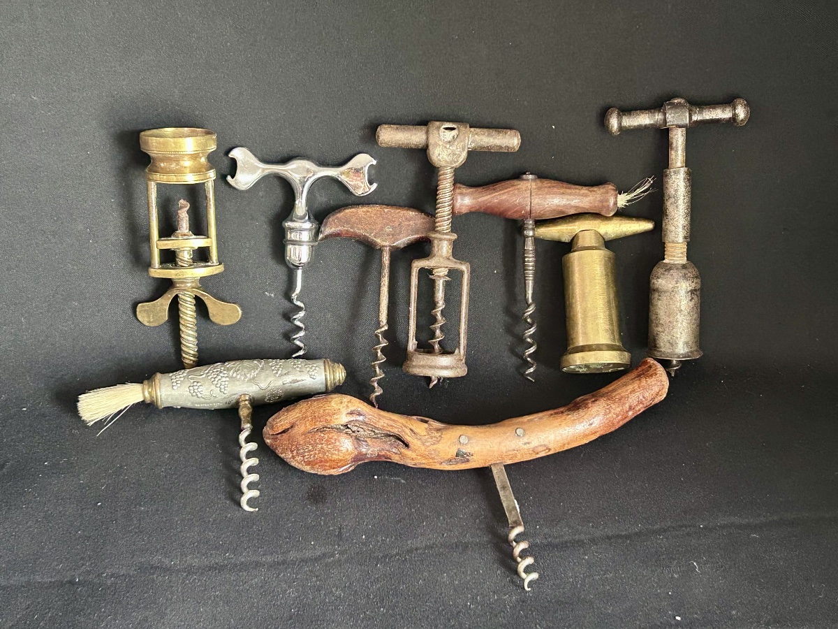 Collection Of Antique Corkscrews -photo-3