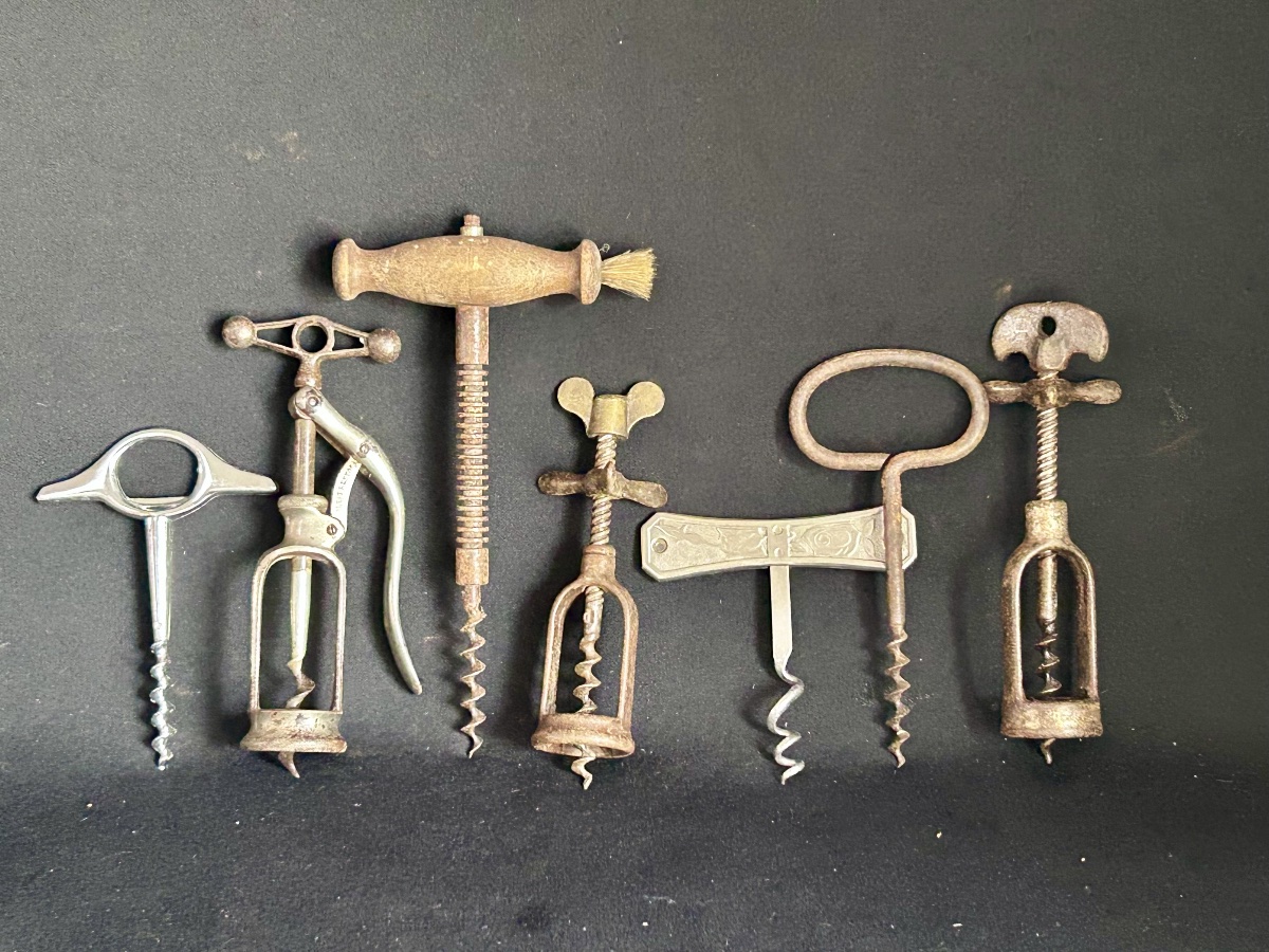 Collection Of Antique Corkscrews -photo-1