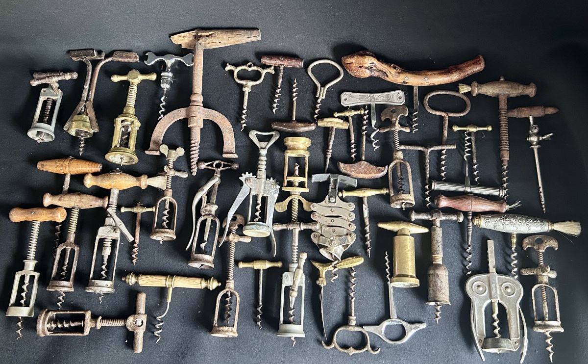Collection Of Antique Corkscrews -photo-2